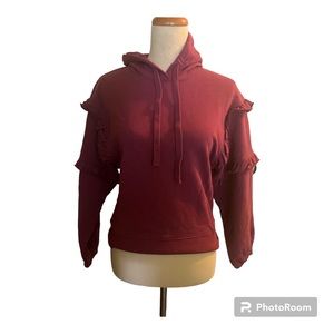 Rebecca Minkoff purple hoodie